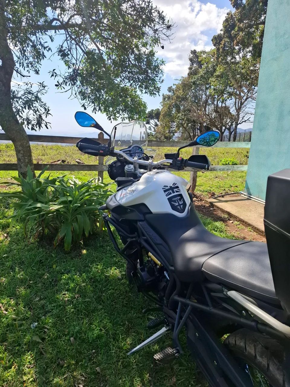 Tiger 800xc manual e chave reserva  - Foto 4