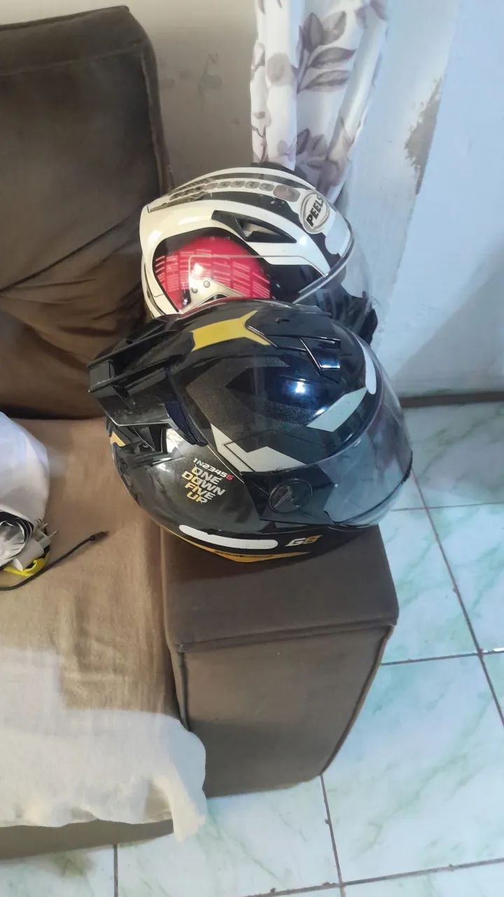 Vendo dois capacetes  - Foto 4