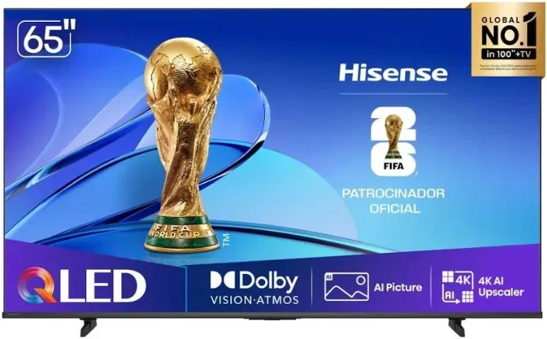 Televisão Hisense 65 polegadas lacrada na caixa