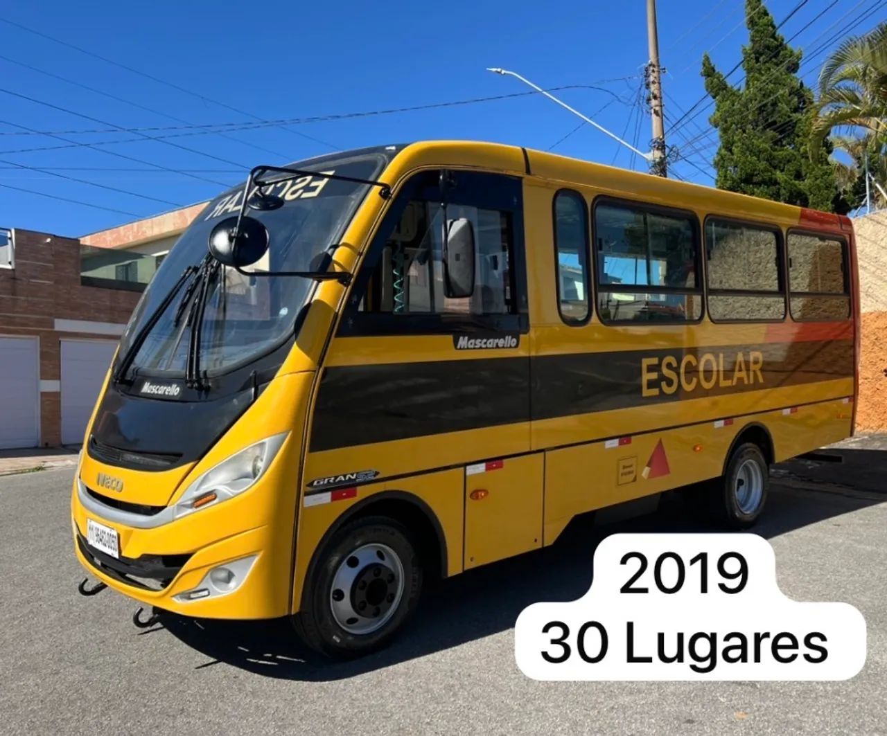 Micro Ônibus 2019 30 Lugares WhayClass 70c17 iveco 