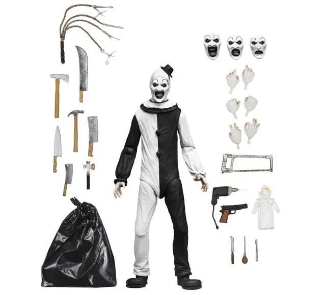 Neca Damien Leone's Terrifier Art the Clown Ultimate Action Figure