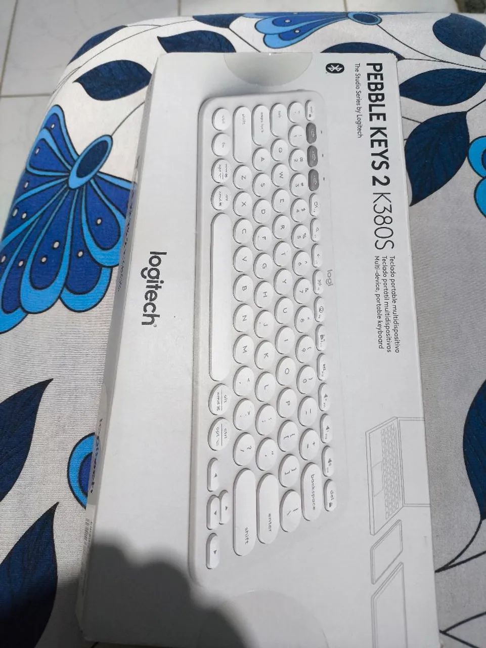 Teclado Logitech Pebble Keys 2 k380s - Foto 2