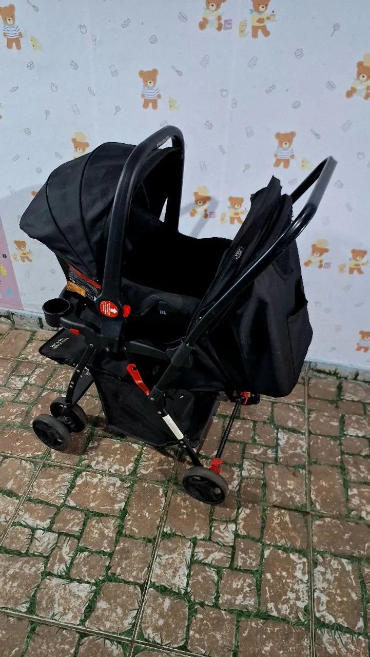 Carrinho de bebê mais bebê conforto  - Foto 3
