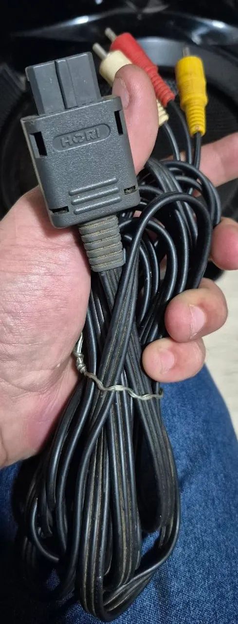 cabo de áudio e vídeo Hori compatível com consoles Nintendo. - Foto 4