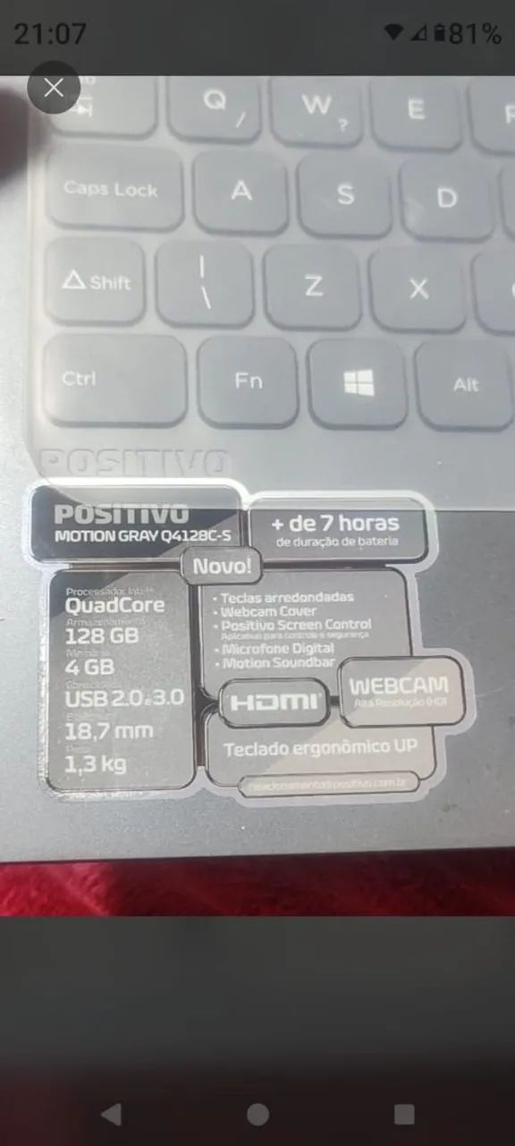 Notebook Positivo Motion Gray - Foto 5