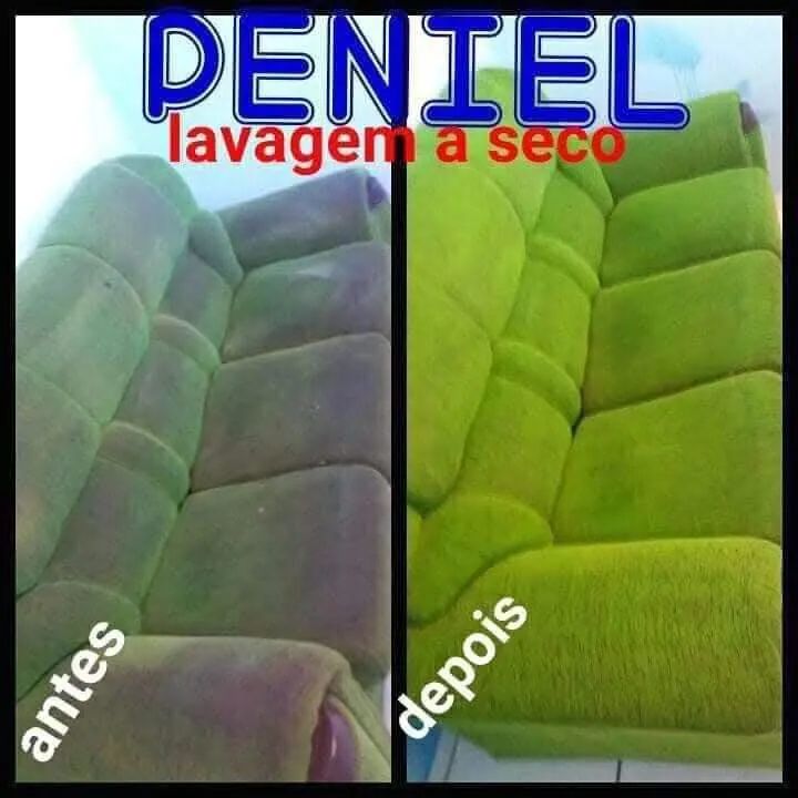 Limpeza e higienização estofados.