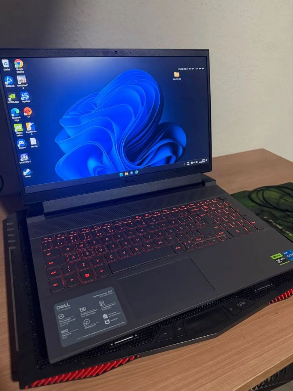 Notebook dell G15 3050 32gb de ram ,aceito ( iPhone )