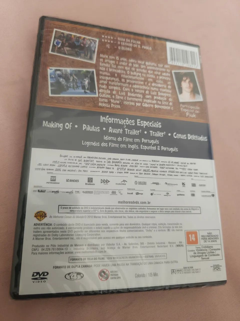 As Melhores Coisas do Mundo Lacrado, direção Laís Bodansky, DVD