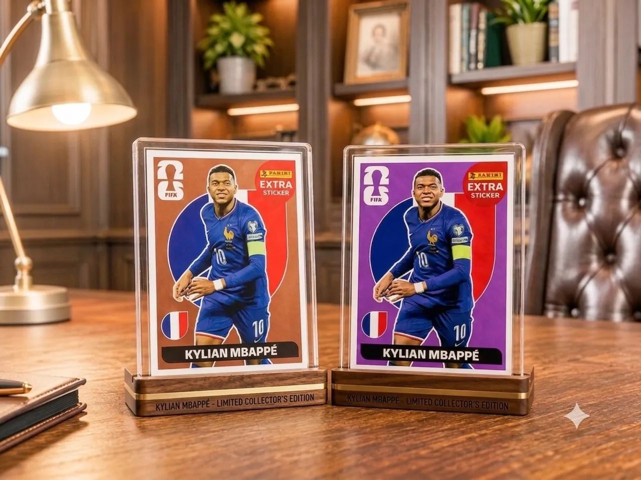 Legend Mbappe Bronze e Roxa - COMBO