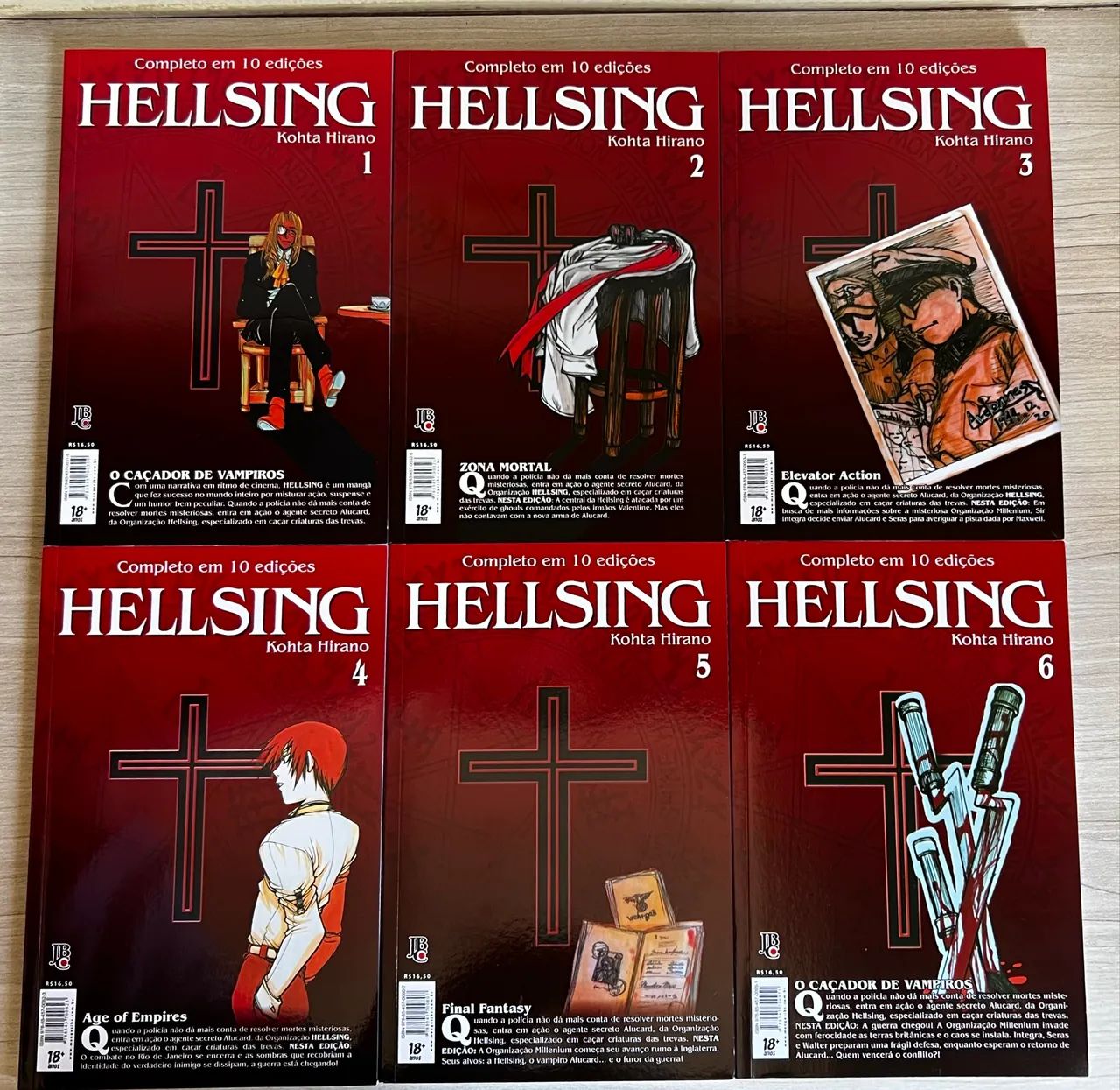Coleção Helsing Vol.1-10 - Foto 4