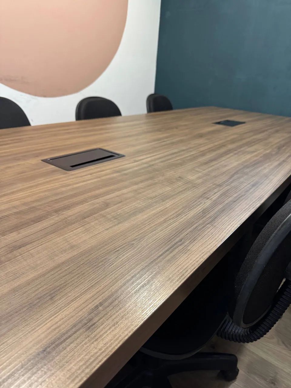 Mesa de escritório - madeira  - Foto 4