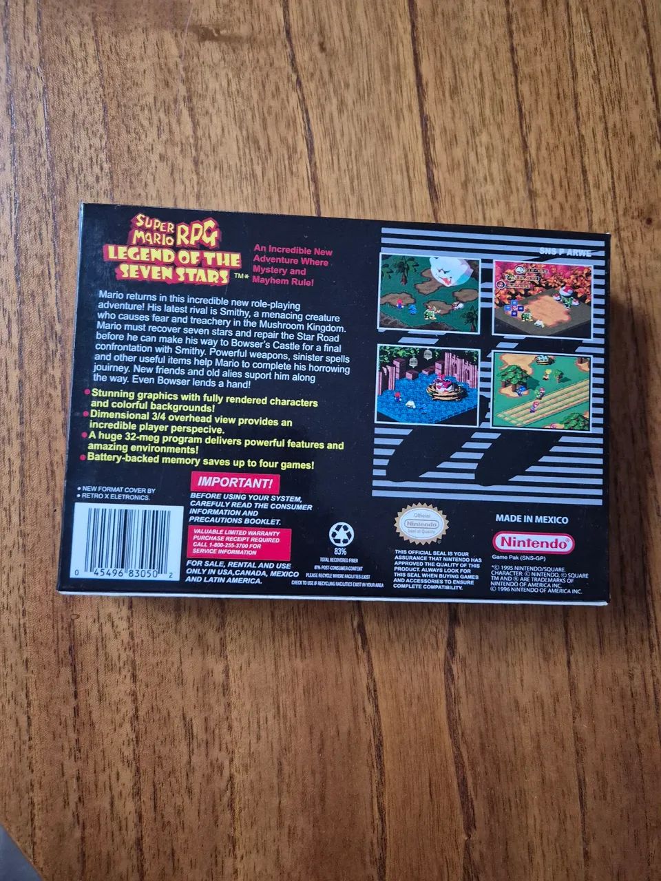 Super Mário RPG (REPRO) - Foto 3