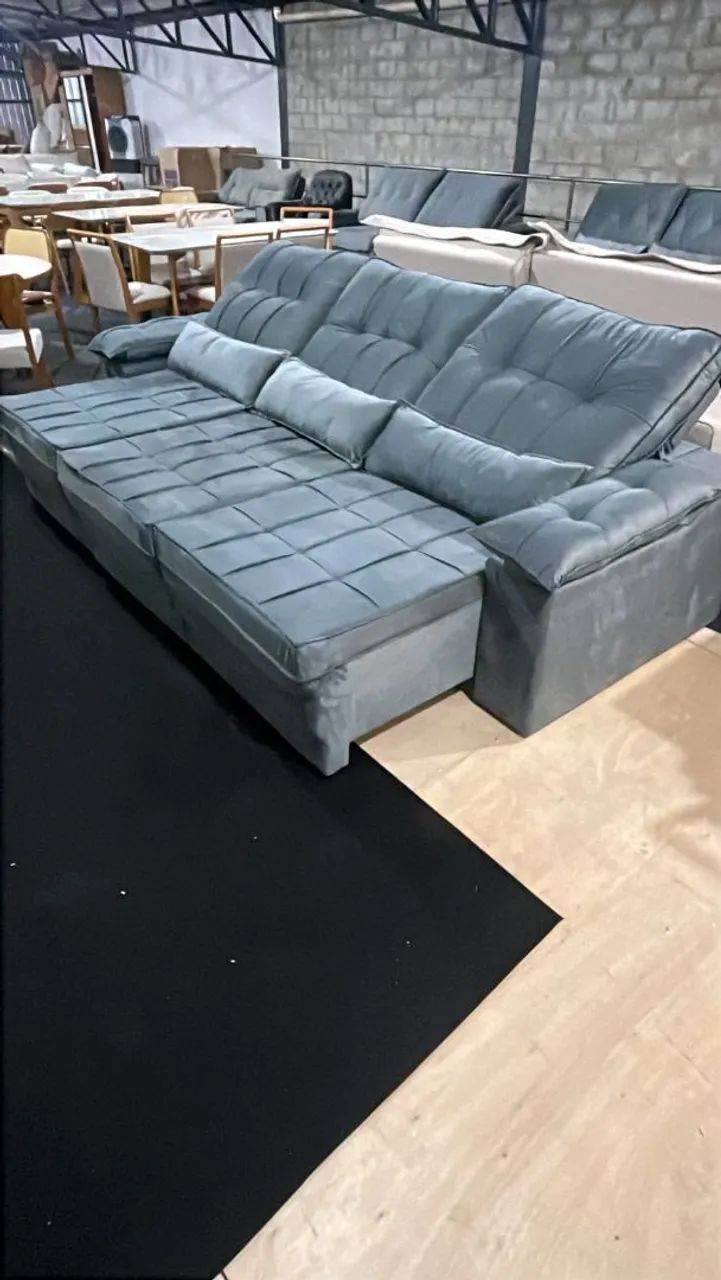Sofá Quartzo retrátil de 2.90m - Foto 2