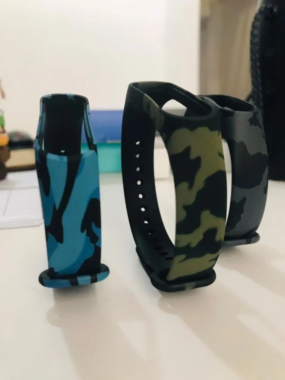 Pulseiras de silicone Extras para mi band 5/6 - Estampadas camufladas