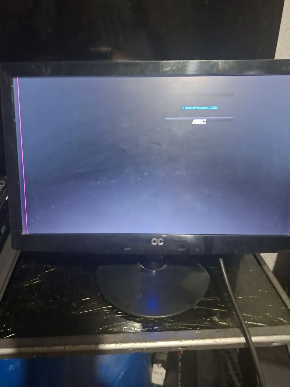 Monitor aoc 16 polegadas wide..ideal parq câmeras