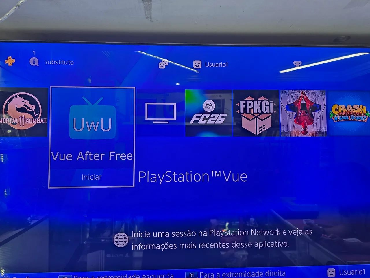 Ps4 slim 1 terá bloqueado - Foto 2