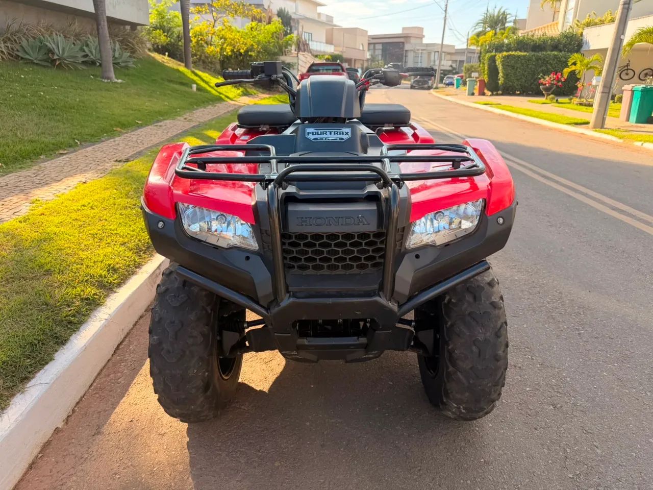 Quadriciculo Honda 420 zero - Foto 4