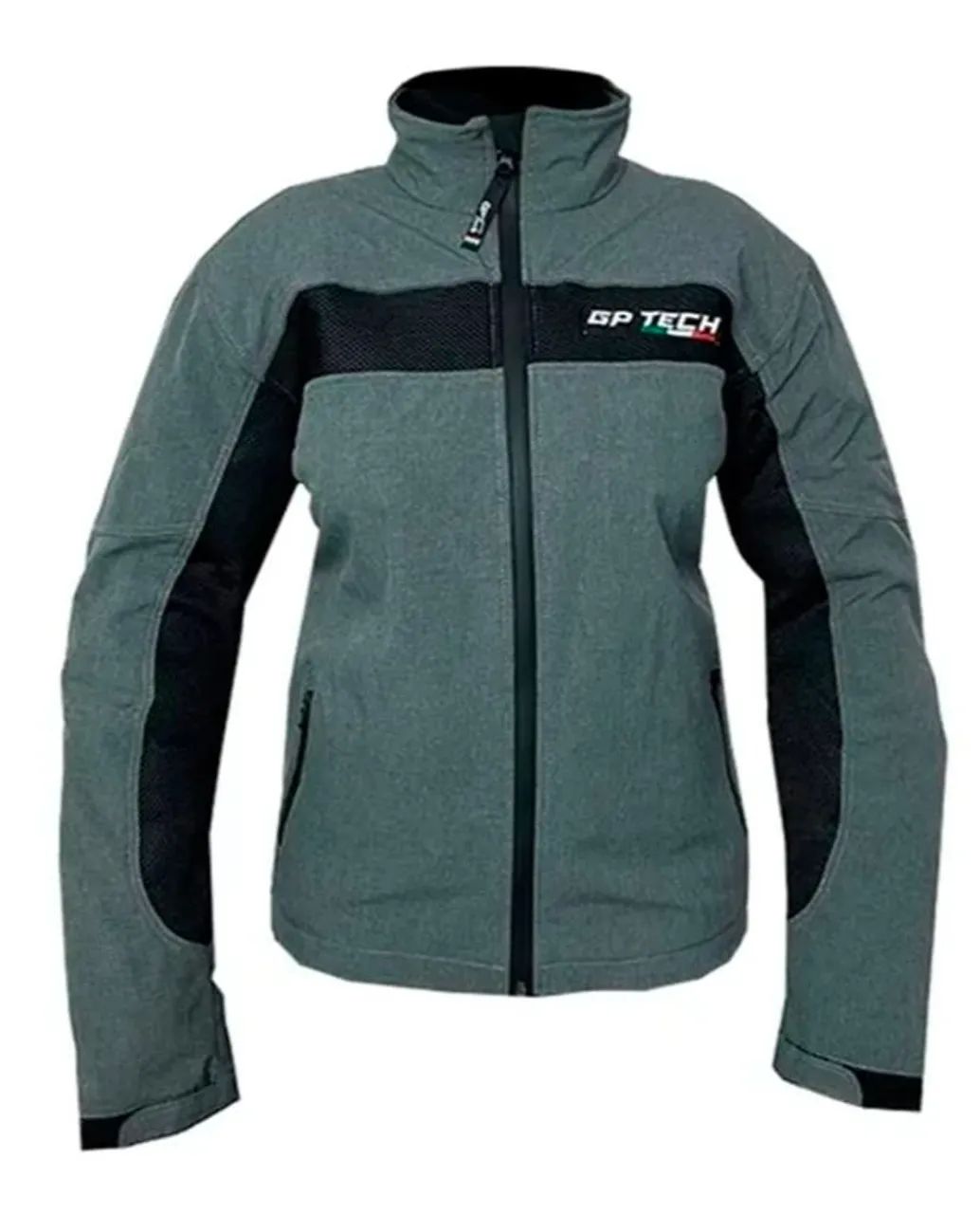 JAQUETA GP TECH WIND PRETA-CINZA G e L