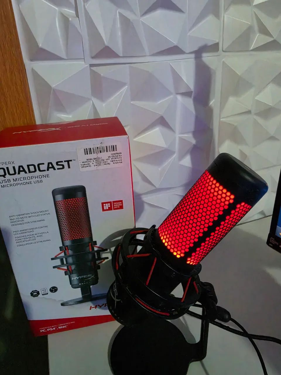 Microfone hyperx quadcast - Foto 2