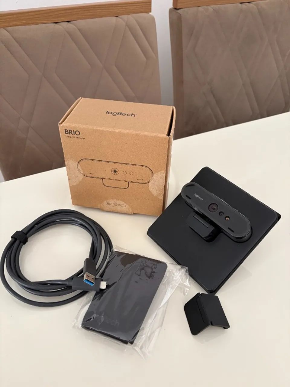 Webcam Logitech Brio 4k - Estado de NOVA - Foto 5