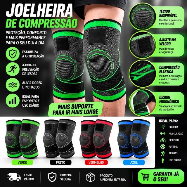 Par de Joelheira - Foto 2