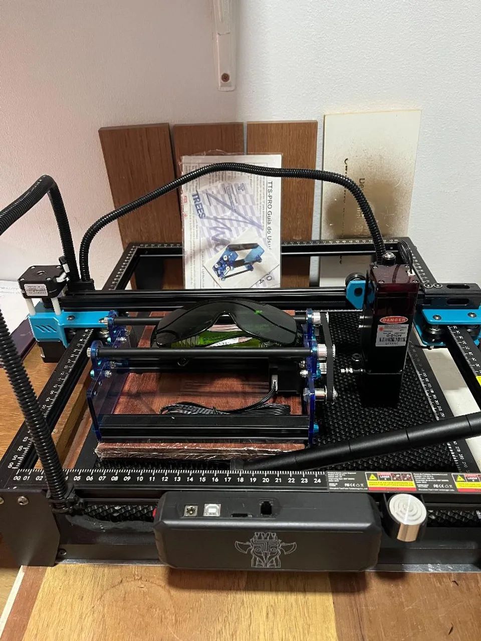 Impressora gravação e corte a laser 10w - Foto 4