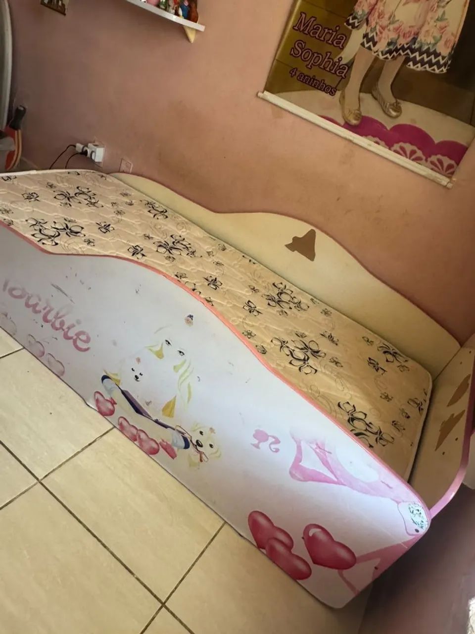 Cama infantil da Barbie  - Foto 2