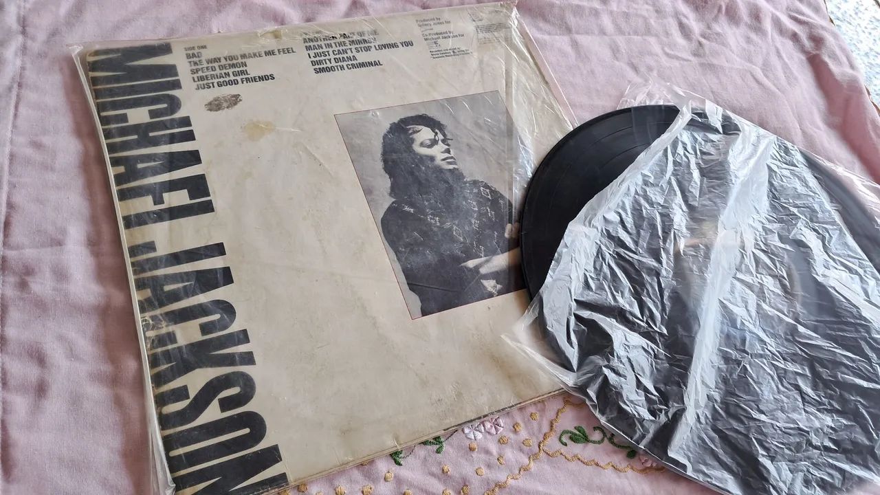 Michael Jackson BAD LP-VINIL  - Foto 2