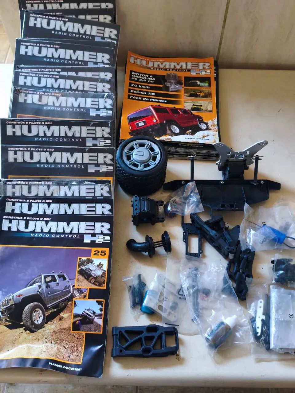 Peças carrinho automodelo Humer H2 nitro - Foto 2
