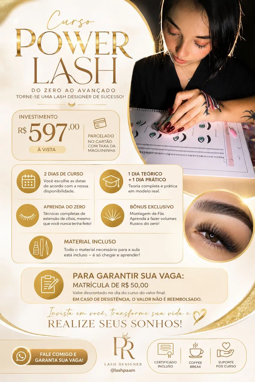 Curso cílios  - Foto 4