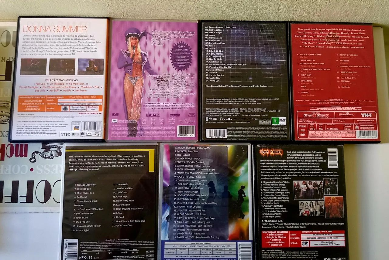 Kit 15 Dvds e Cds Musicais Originais  - Foto 4