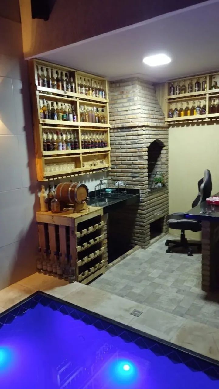 Adega rustica de parede