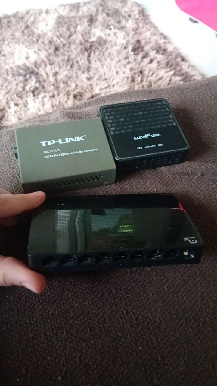 Switch Multilaser RE128 + TP-Link MC111CS + Easy-Link EL-511 | Kit de Rede Completo - Foto 2