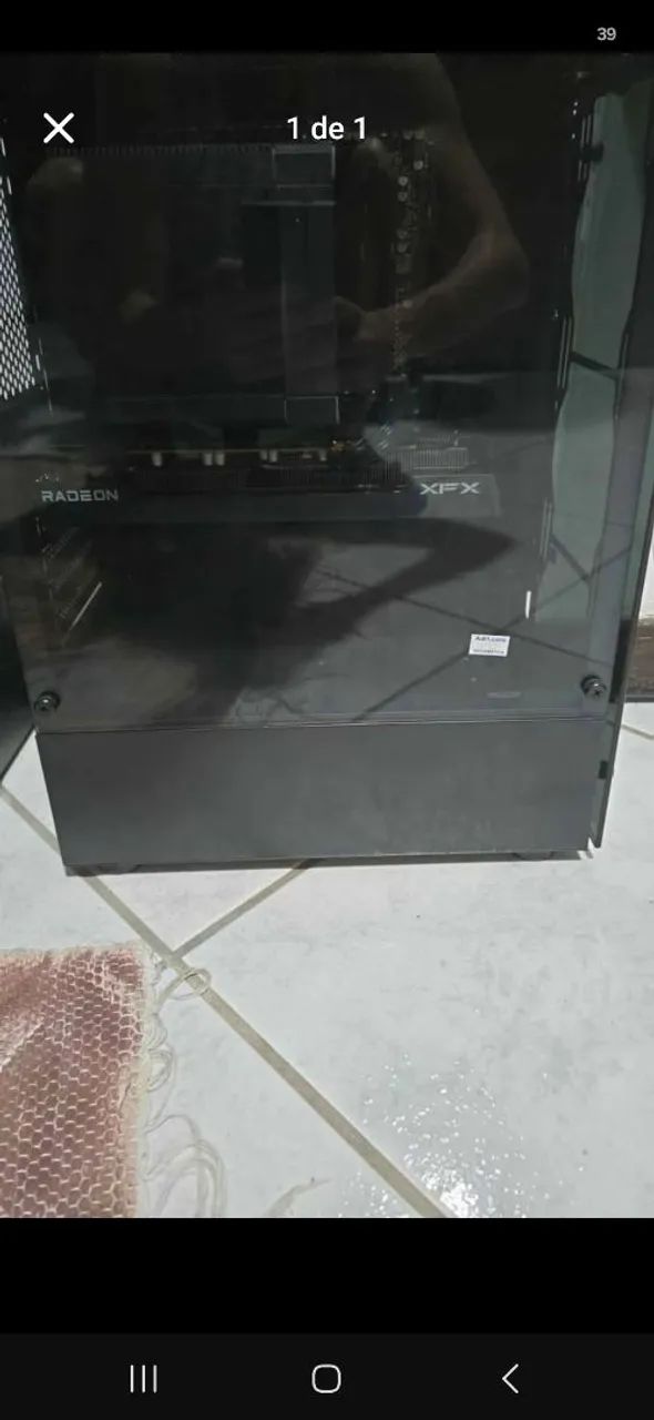 Pc gamer placa de vidio rx7600 acc troca