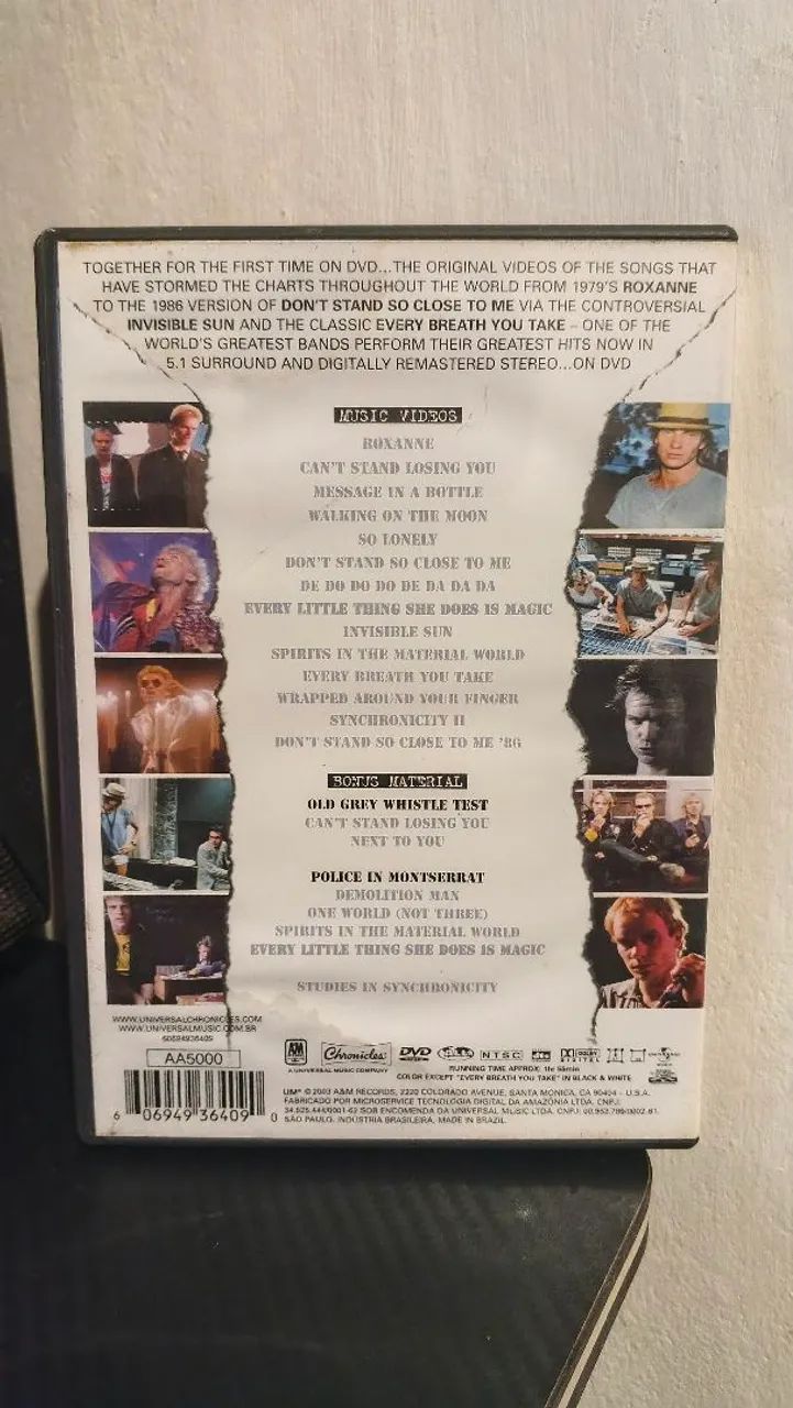 DVD The Police Every Breath You Take - Foto 2