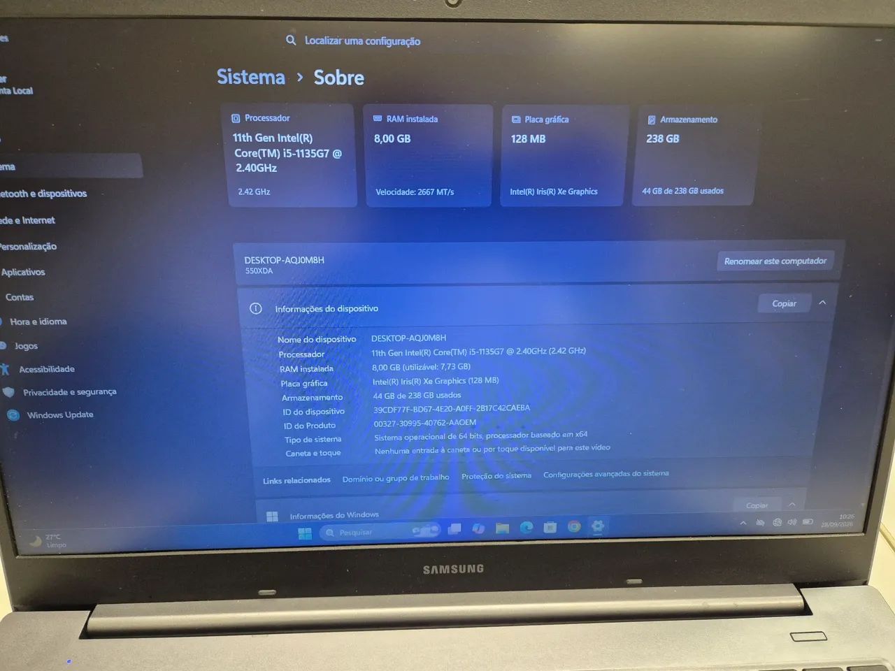 Samsung book NP550XDA - Foto 5