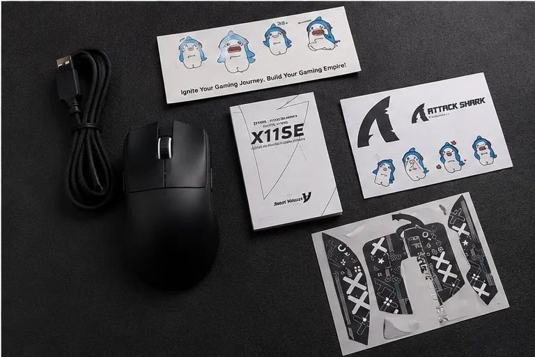 Mouse Gamer Attack Shark X11SE   - Foto 2