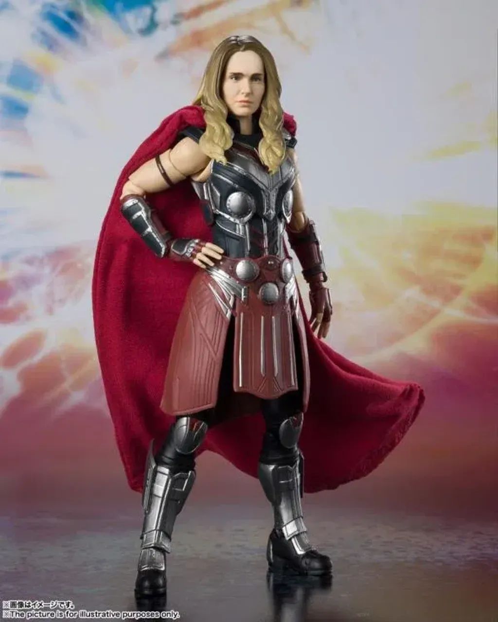 Bandai S.h. Figuarts Mighty Thor - Marvel Thor Amor E Trovão (15cm) - Foto 2