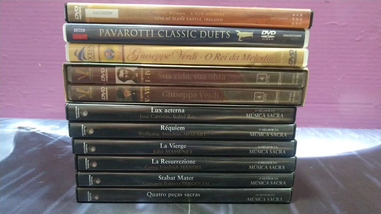 Dvds de Operas originais seminovos  - Foto 4