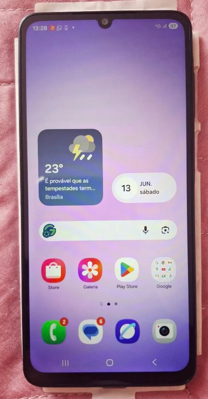 Vendo Samsung A07 novo 1 mês de comprado. - Foto 3