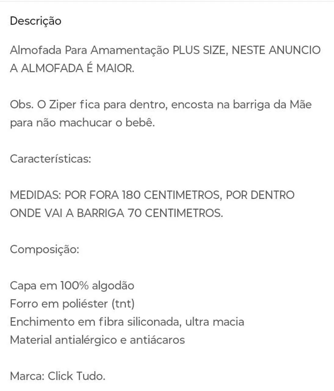 Almofada de amamentação Grande - Foto 3
