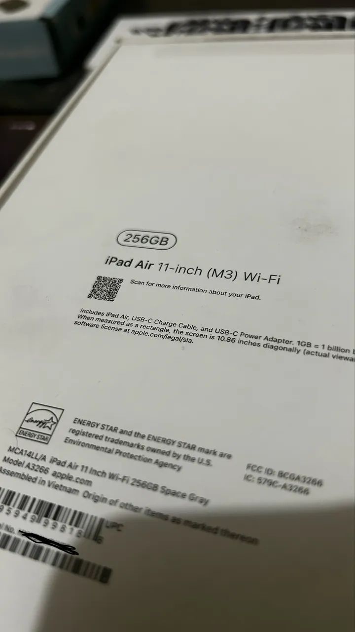 iPad Air M3 256gb + Apple Pencil Pro + Acessórios - Tablets e E