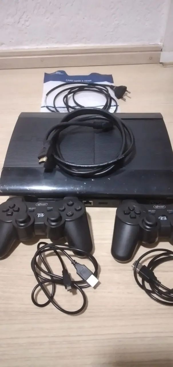 PS3 console com defeito