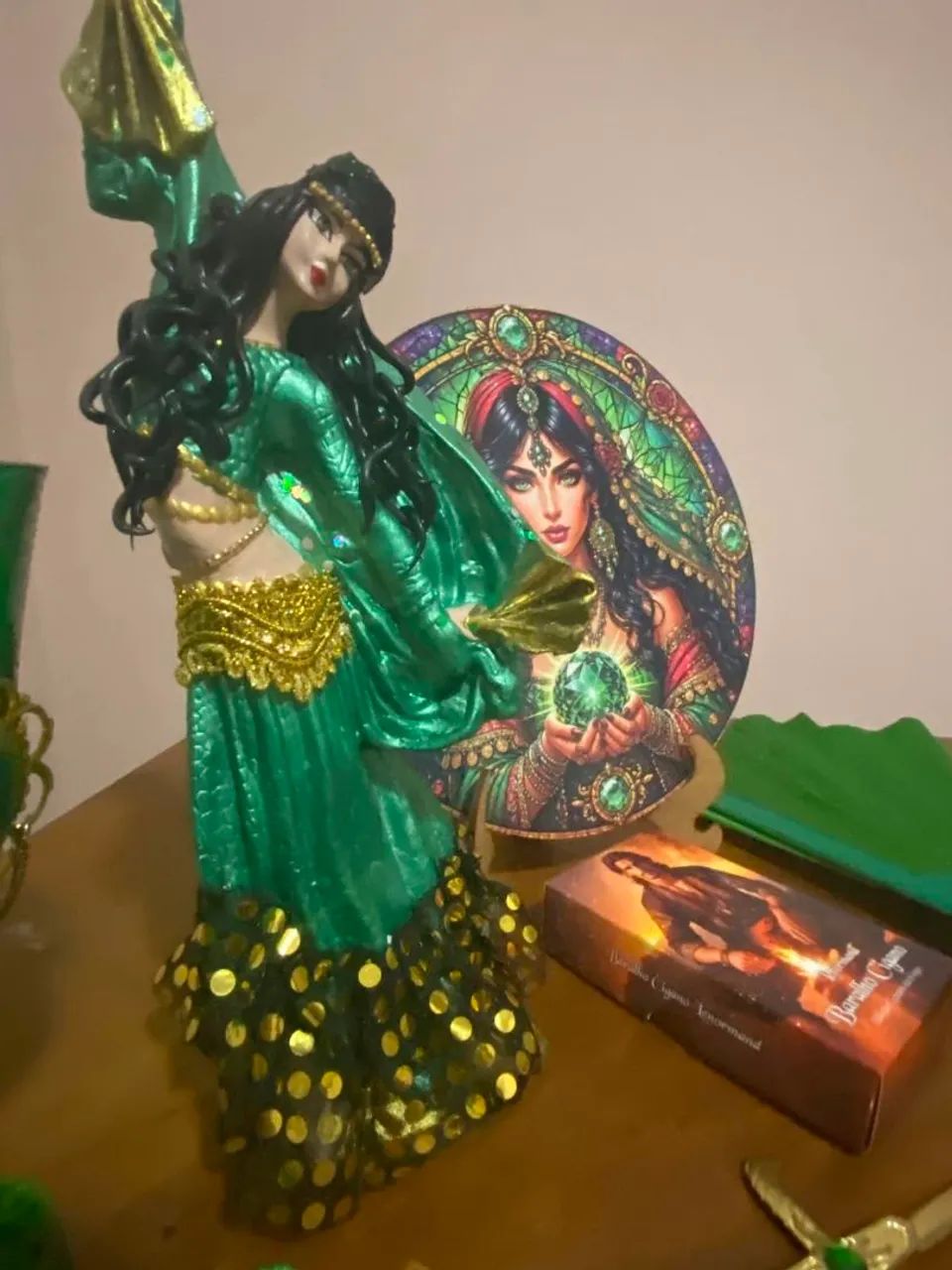 Combo Altar Cigana Esmeralda  - Foto 5