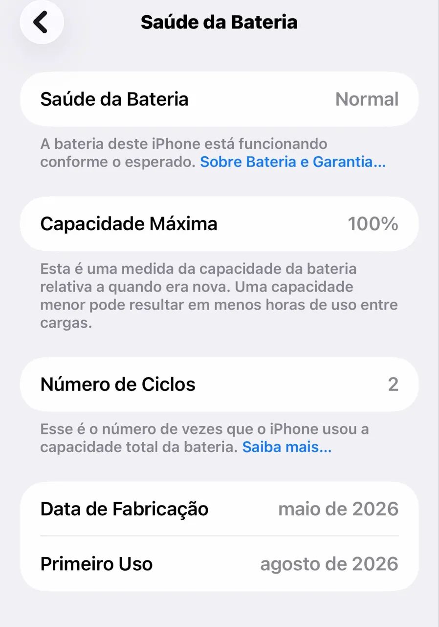 IPHONE 17 PRO MAX 256G 3 DIAS DE ATIVADO  - Foto 3