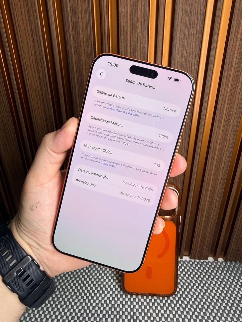 iPhone 17 PRO MAX laranja - Foto 5