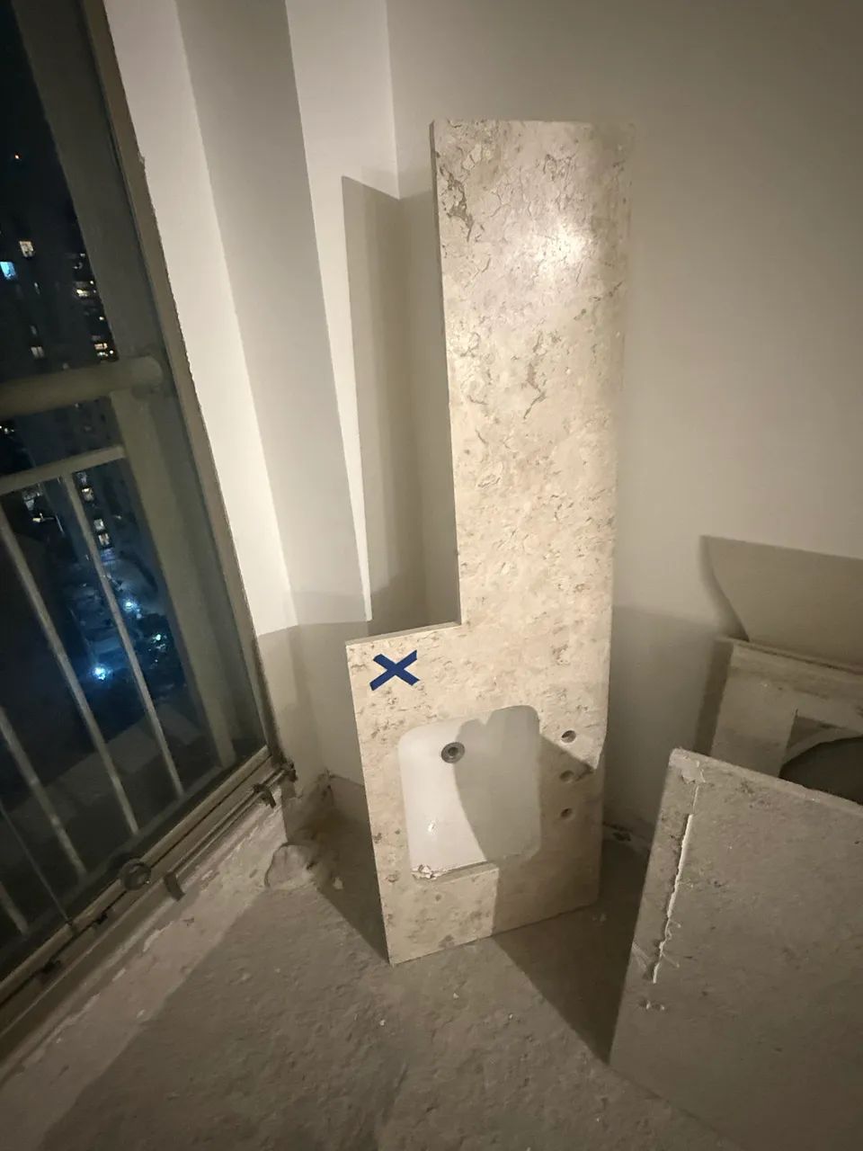 Bancada mármore com pia   - Foto 2