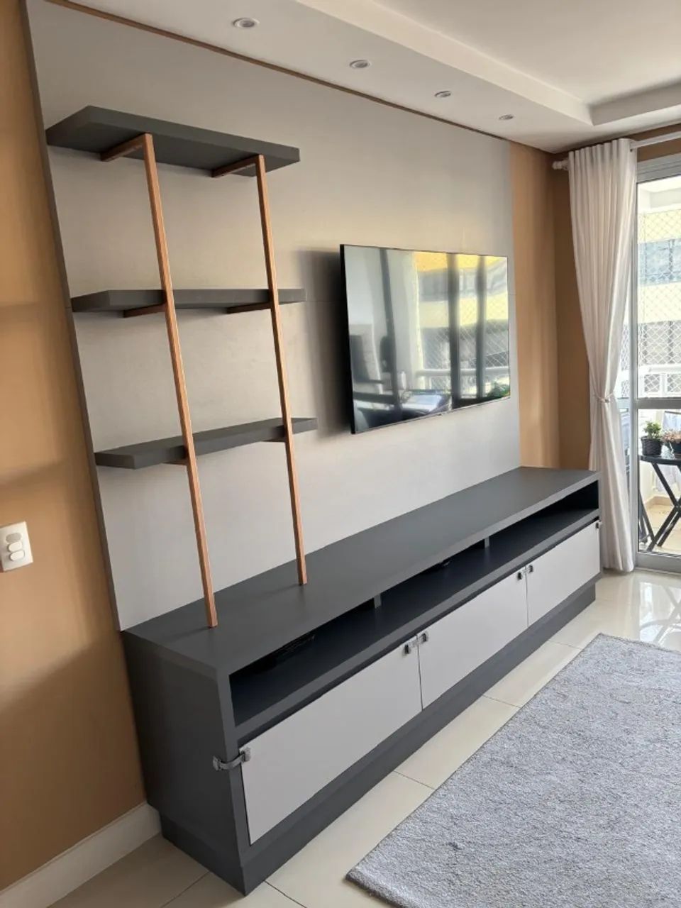 Rack com Painel para Sala de Estar - Excelente Estado - Foto 2