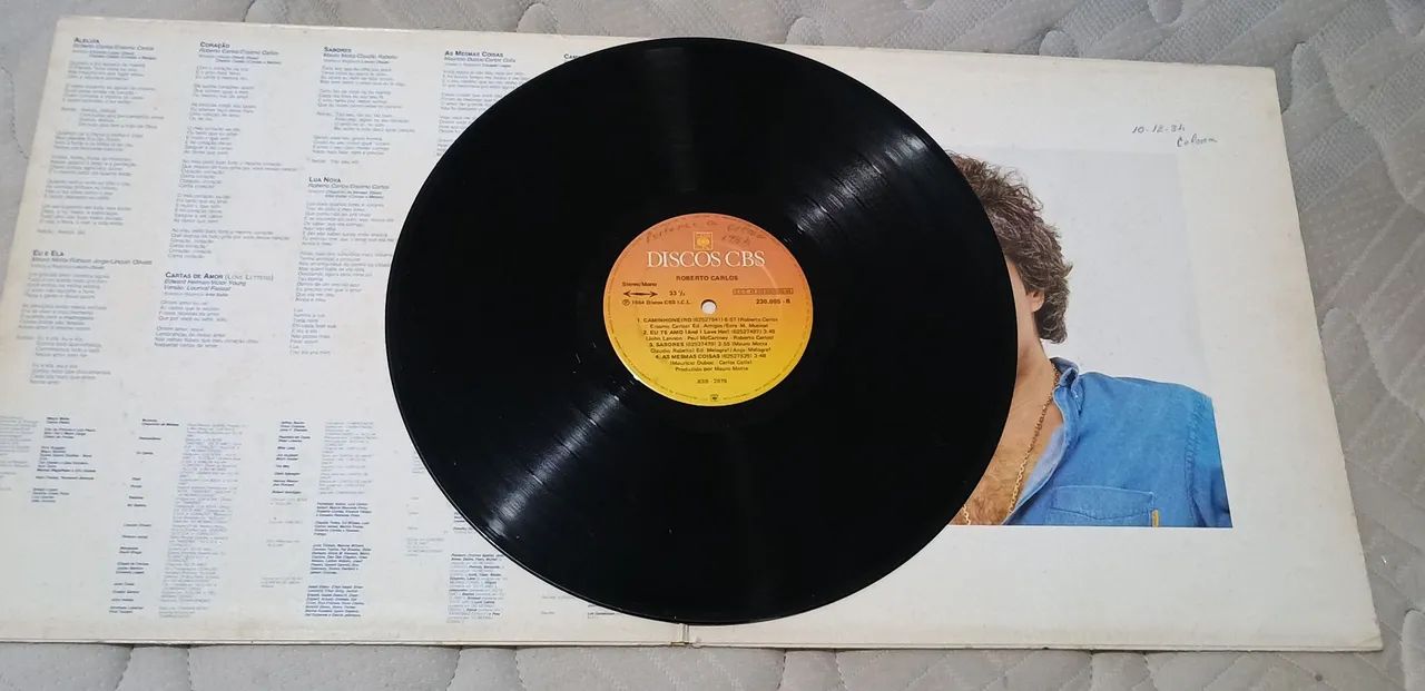 LP Roberto Carlos - 1984 - Caminhoneiro - CBS Original - Foto 4