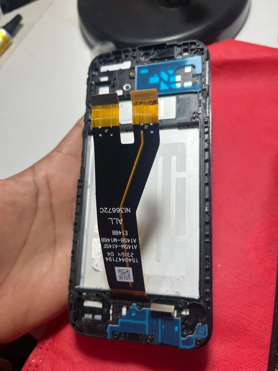 Tela com aro Samsung A15 - Foto 2